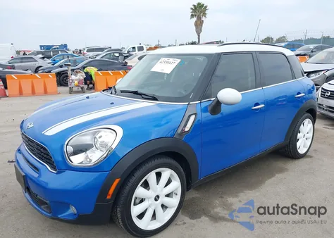 2013 Mini Countryman Cooper S z USA, uszkodzony, nr VIN WMWZC3C5XDWP23197